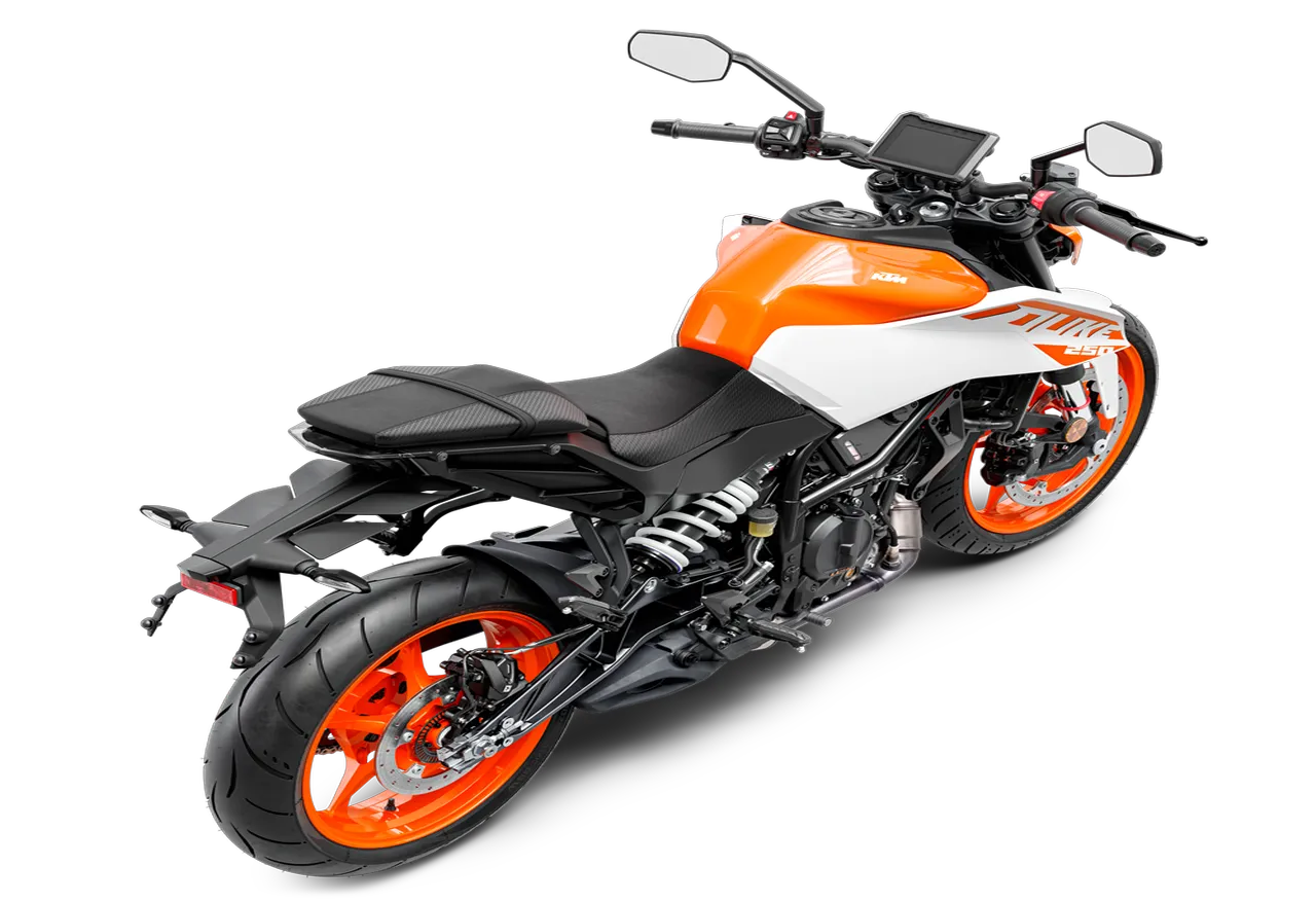 KTM Duke 250 Ergonomics