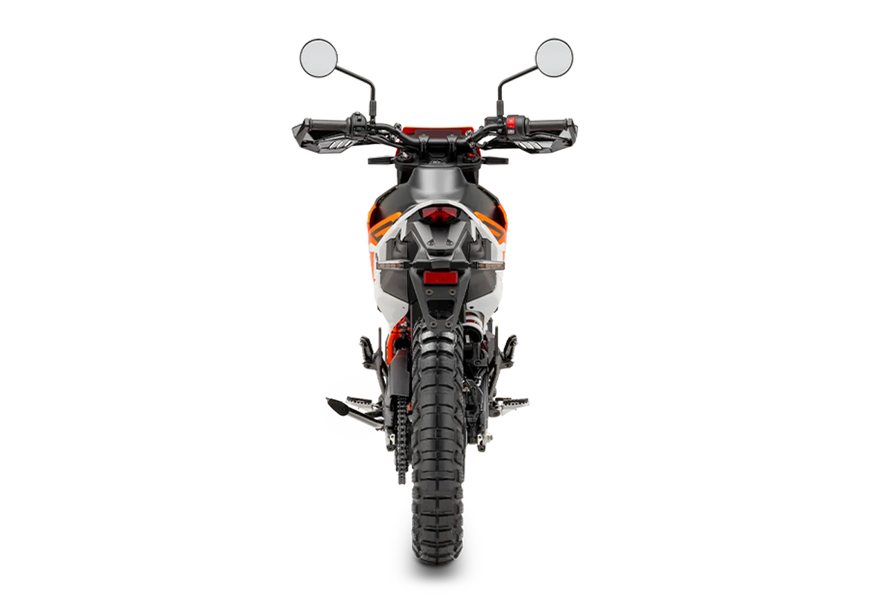 KTM Enduro R 390 Orange Rear View