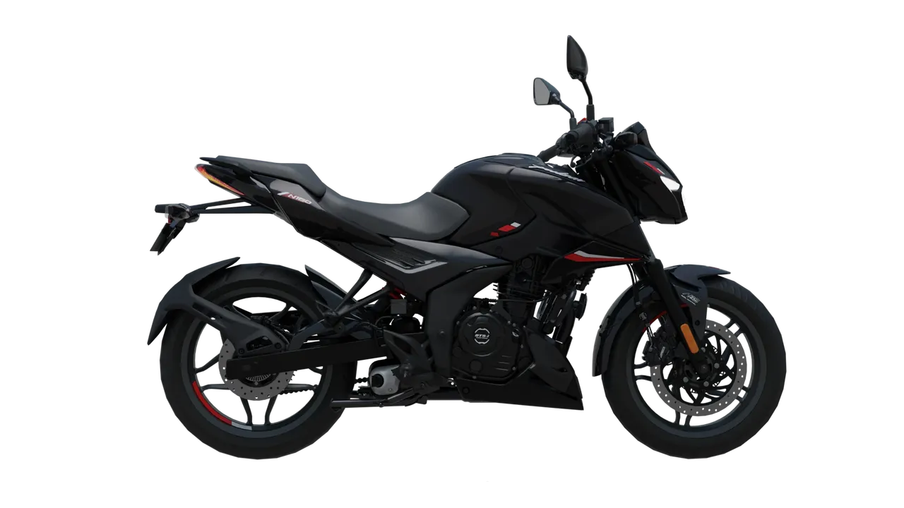 Pulsar N160 2025 Brooklyn Black