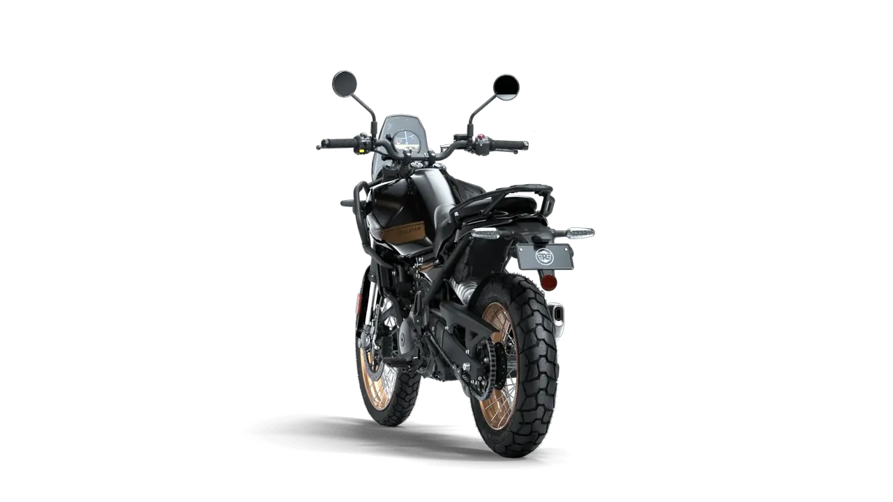 Royal Enfield Himalayan Hanle Black Back