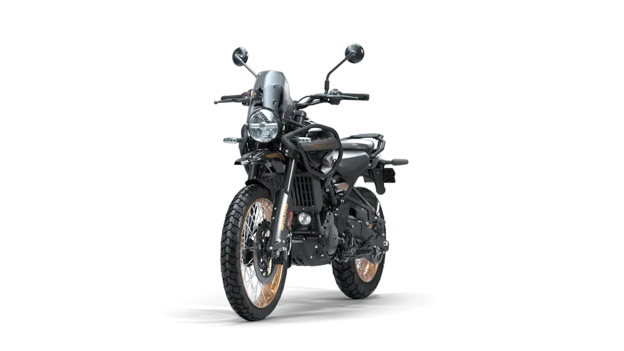 Royal Enfield Himalayan Hanle Black Front