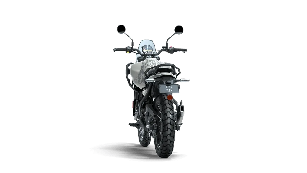 Royal Enfield Himalayan Kamet White Back
