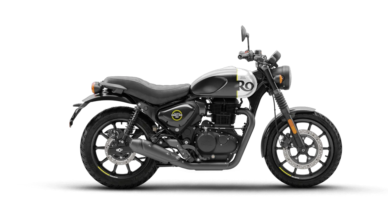 Royal Enfield Hunter 350 Rebel Black