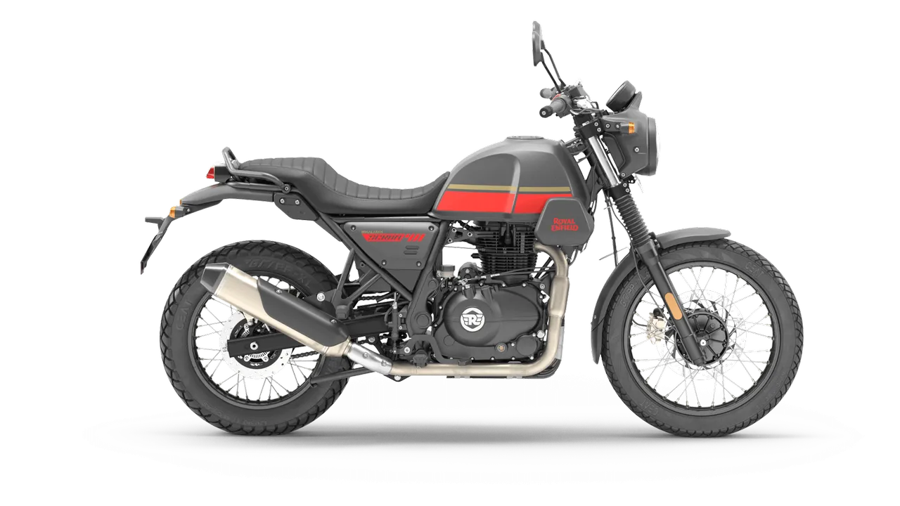 Royal Enfield Scram 411 Blazing Black