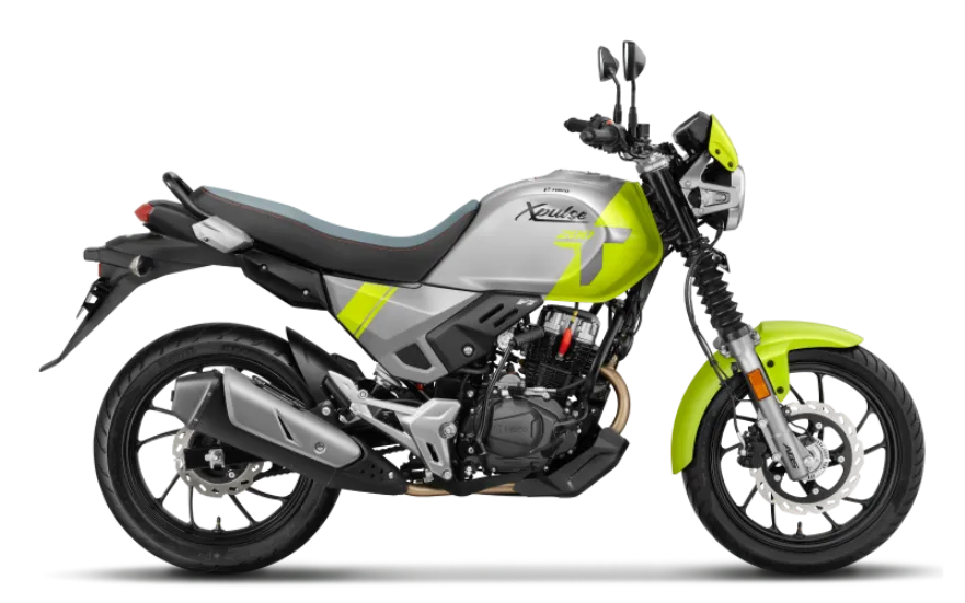 Hero XPulse 200T Funk Lime Yellow