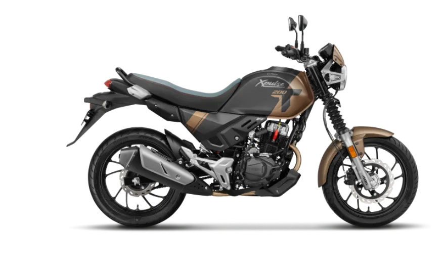 Hero XPulse 200T Matte Shield Gold