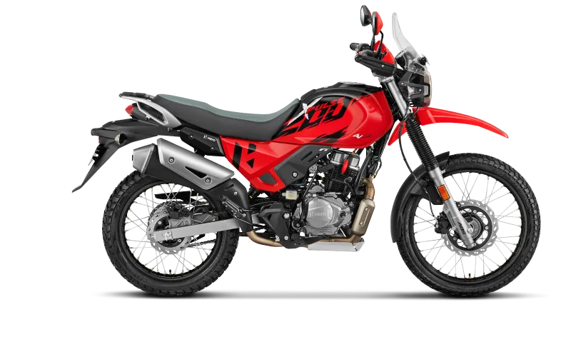 Hero XPulse 200 4V Black Sports Red