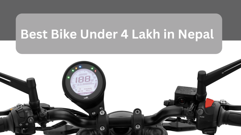 Best bike under 4 lakh in Nepal
